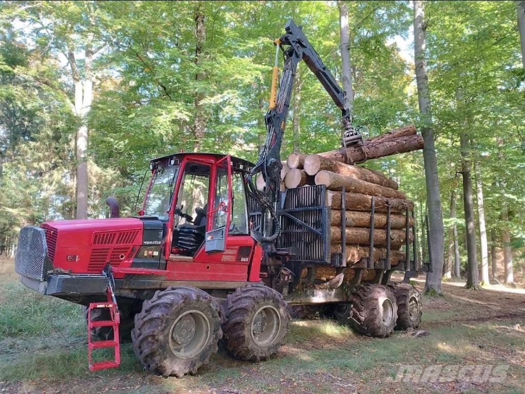 Komatsu 865 Naudoti miškovežiai (Forvarderiai)