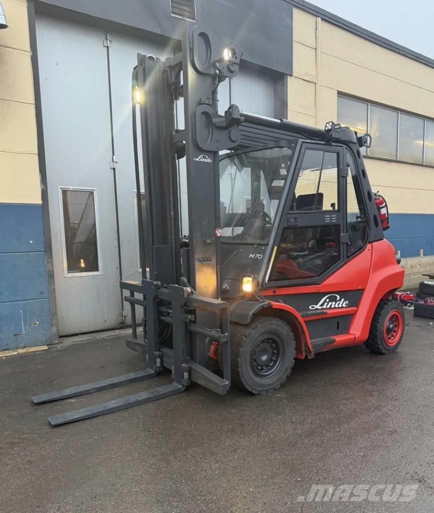 Linde truck H70D Dyzeliniai krautuvai