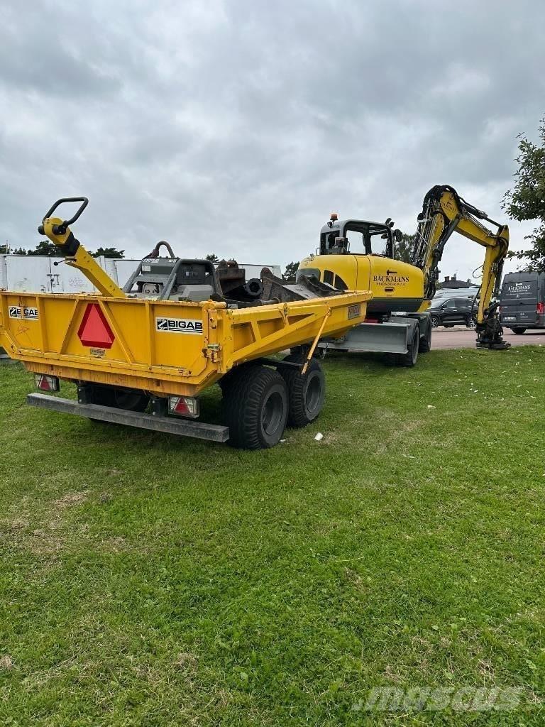 Wacker Neuson EW100 Ratiniai ekskavatoriai