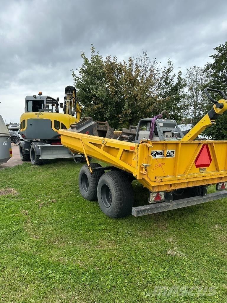Wacker Neuson EW100 Ratiniai ekskavatoriai