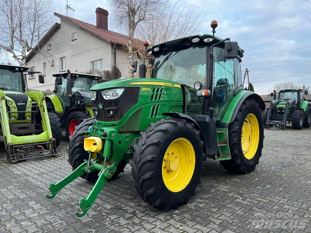 John Deere 6105R Traktoriai