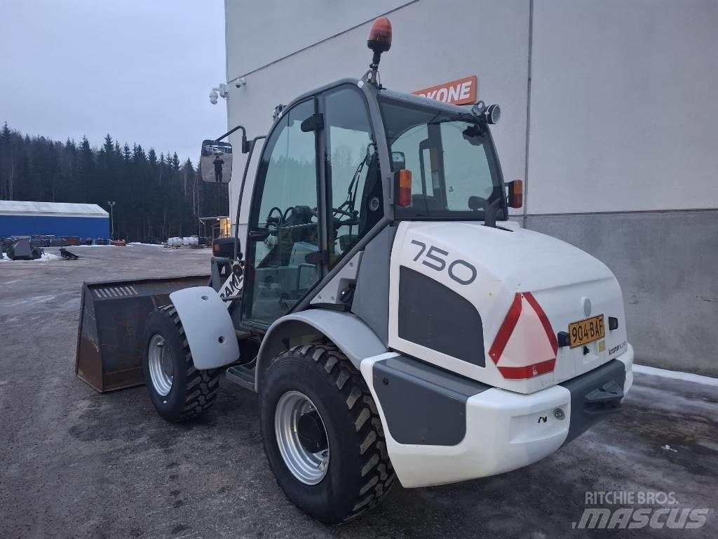 Kramer 750 Naudoti ratiniai krautuvai