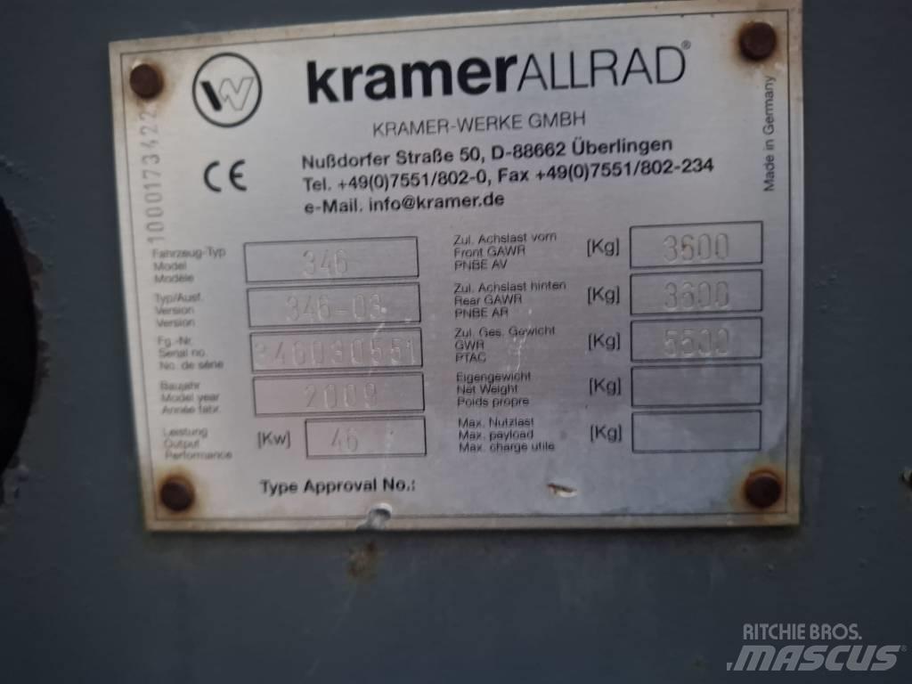 Kramer 750 Naudoti ratiniai krautuvai