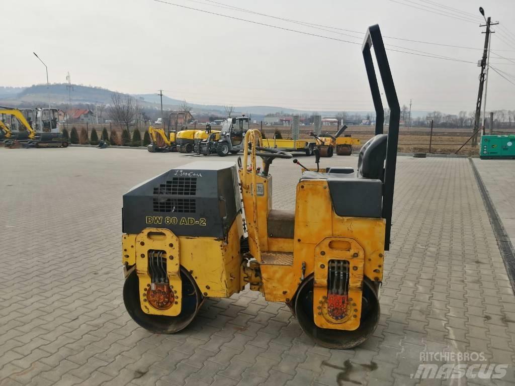 Bomag BW 80 Porinių būgnų volai