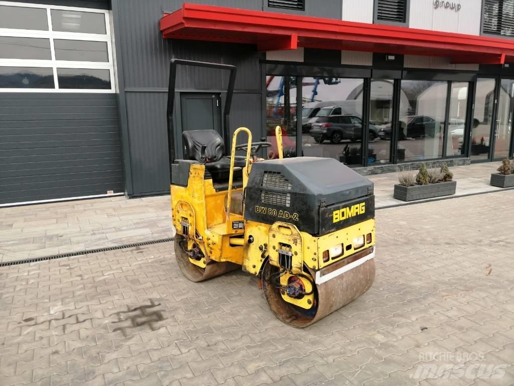 Bomag BW 80 Porinių būgnų volai