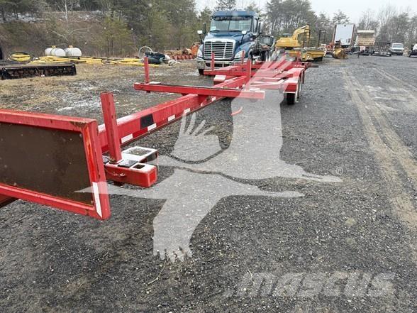  ALFAB 40-0-0 Žemo iškrovimo puspriekabės