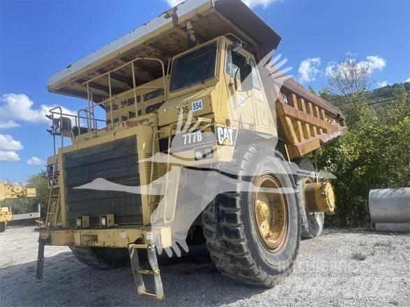 CAT 777B Karjeriniai savivarčiai
