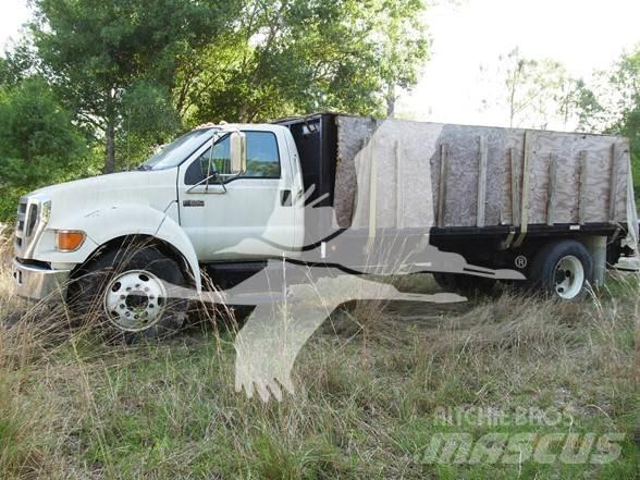 Ford F650 SD Platformos/ Pakrovimas iš šono