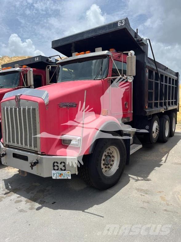 Kenworth T800 Savivarčių priekabų vilkikai