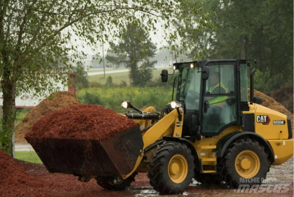 CAT 908 UTHYRES Naudoti ratiniai krautuvai
