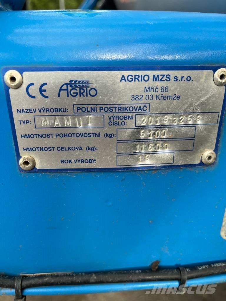 Agrio Mamut 6000 Trąšų purkštuvai