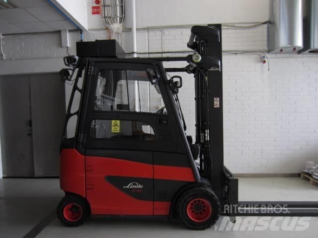 Linde E30H Elektriniai šakiniai krautuvai