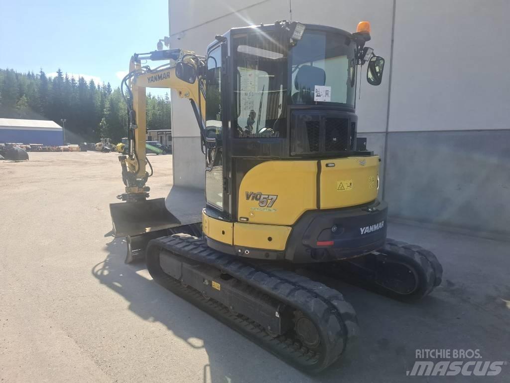 Yanmar vio 57-6B Mini ekskavatoriai < 7 t