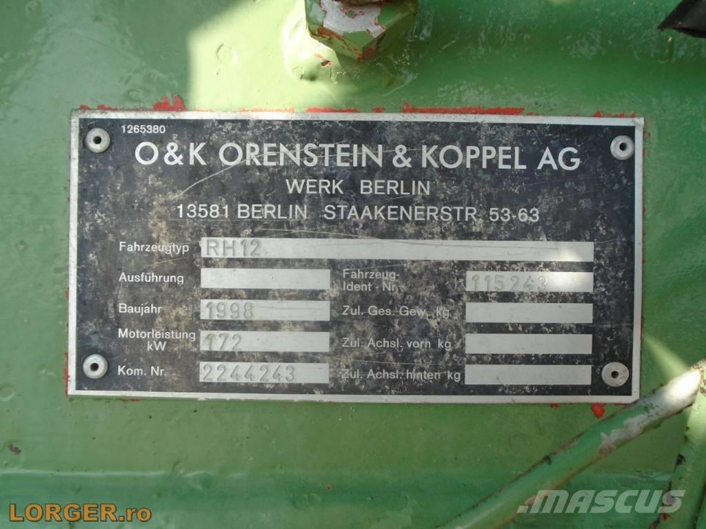 O&K RH 12 Vikšriniai ekskavatoriai