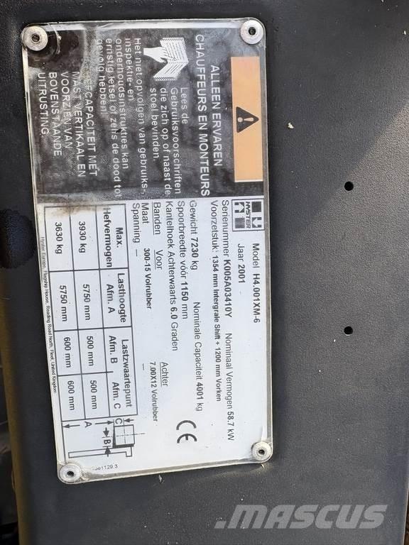 Hyster 4.00 xm-6 Dyzeliniai krautuvai