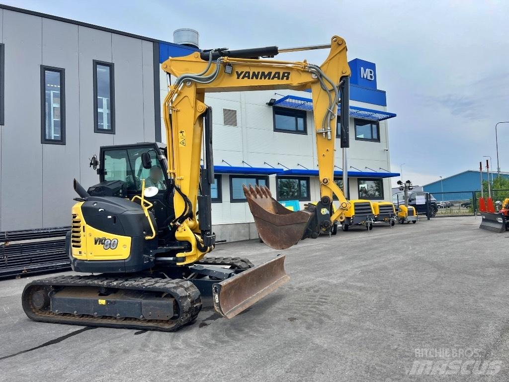 Yanmar Vio 80-2PB Vidutinės galios ekskavatoriai 7-12 t