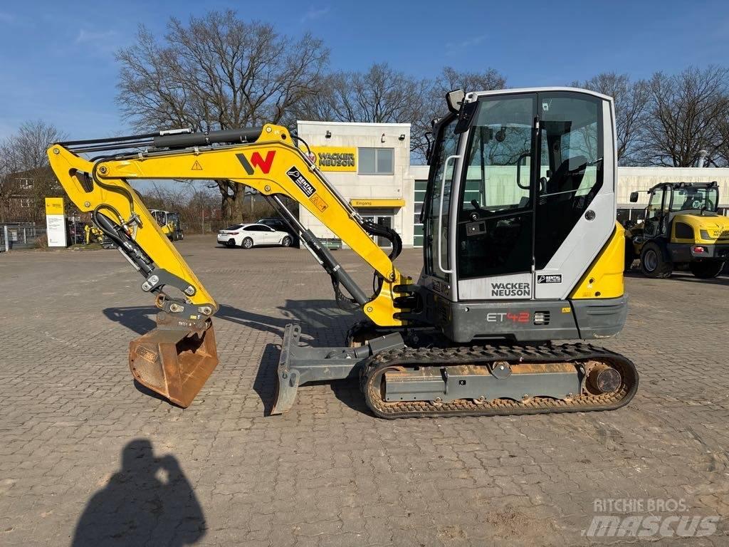 Wacker Neuson ET42 Vikšriniai ekskavatoriai