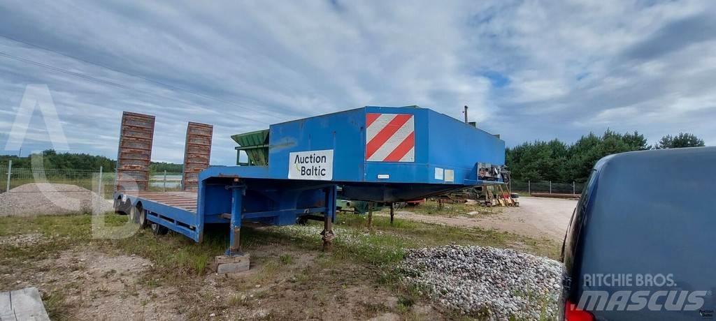 STOKOTA S3N Žemo iškrovimo puspriekabės