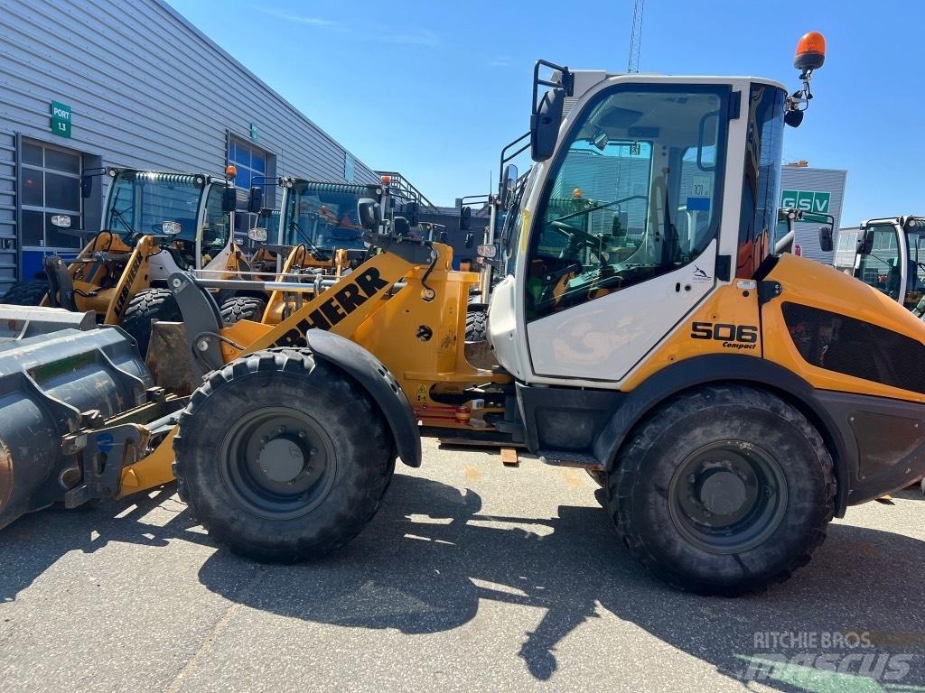 Liebherr L 506 Naudoti ratiniai krautuvai