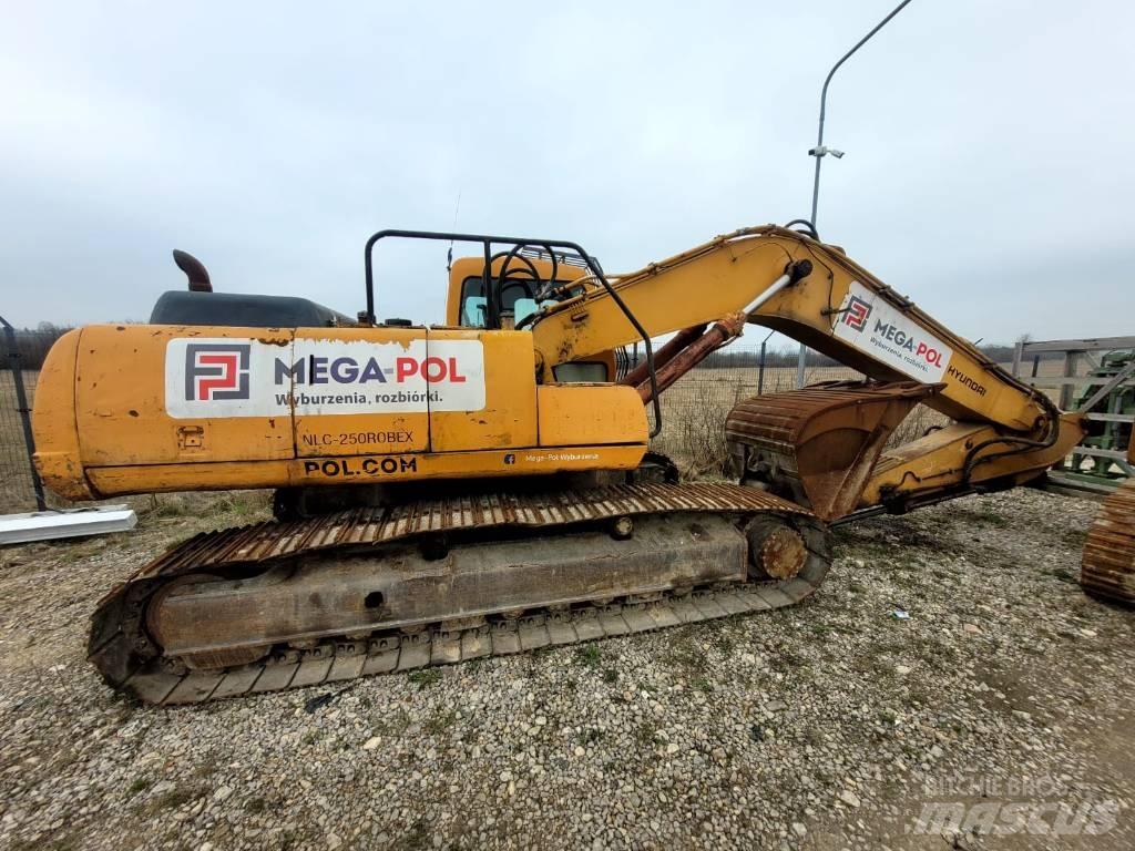 Hyundai 250 Vikšriniai ekskavatoriai