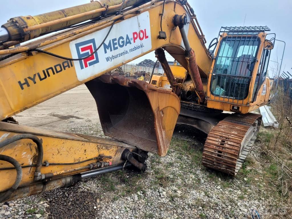 Hyundai 250 Vikšriniai ekskavatoriai