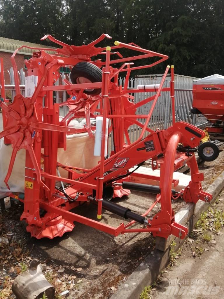 Kuhn GF7803 Šieno grėbliai ir vartytuvai
