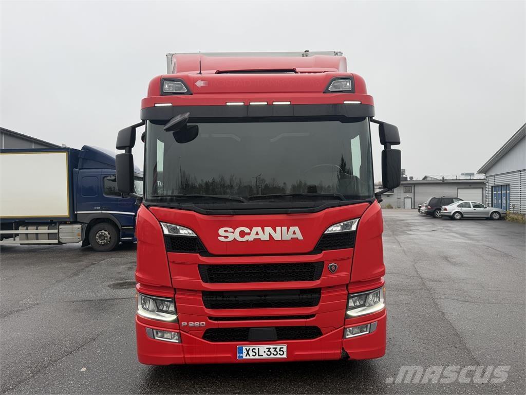 Scania P280 4X2 Sunkvežimiai su dengtu kėbulu