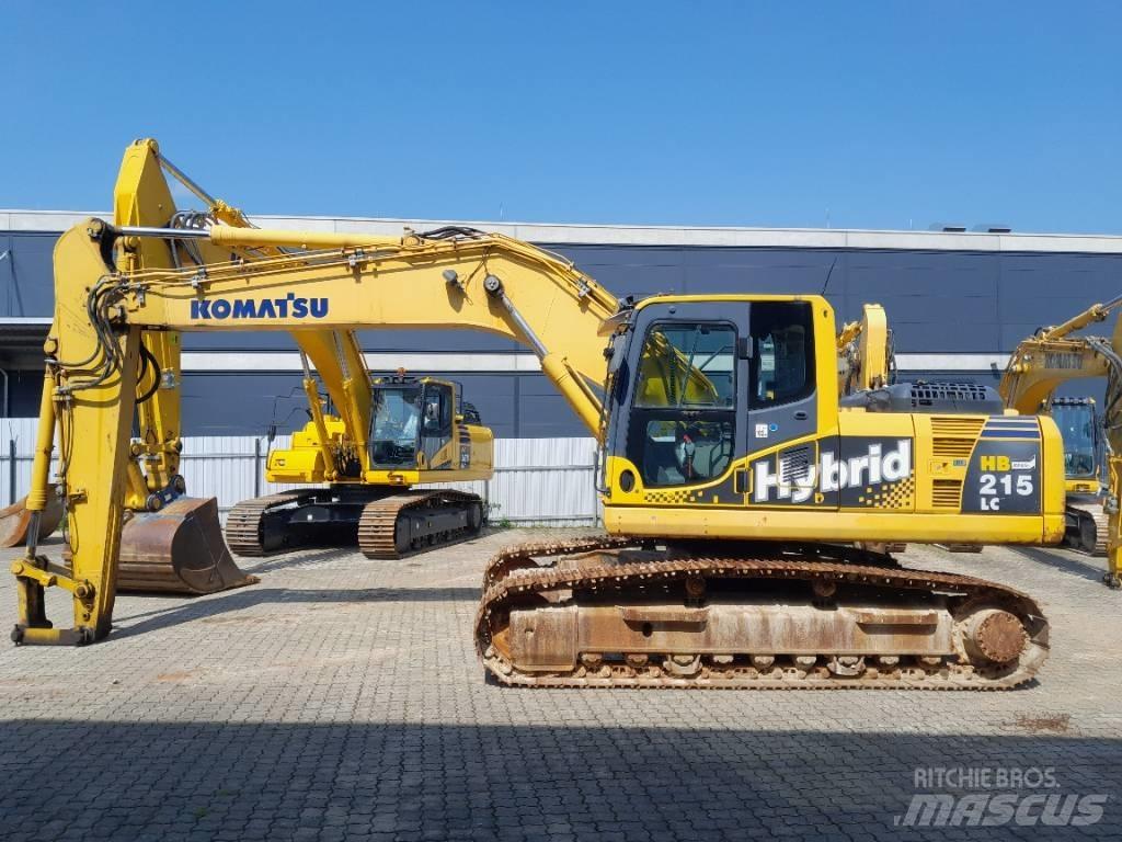 Komatsu HB215LC-1 Vikšriniai ekskavatoriai
