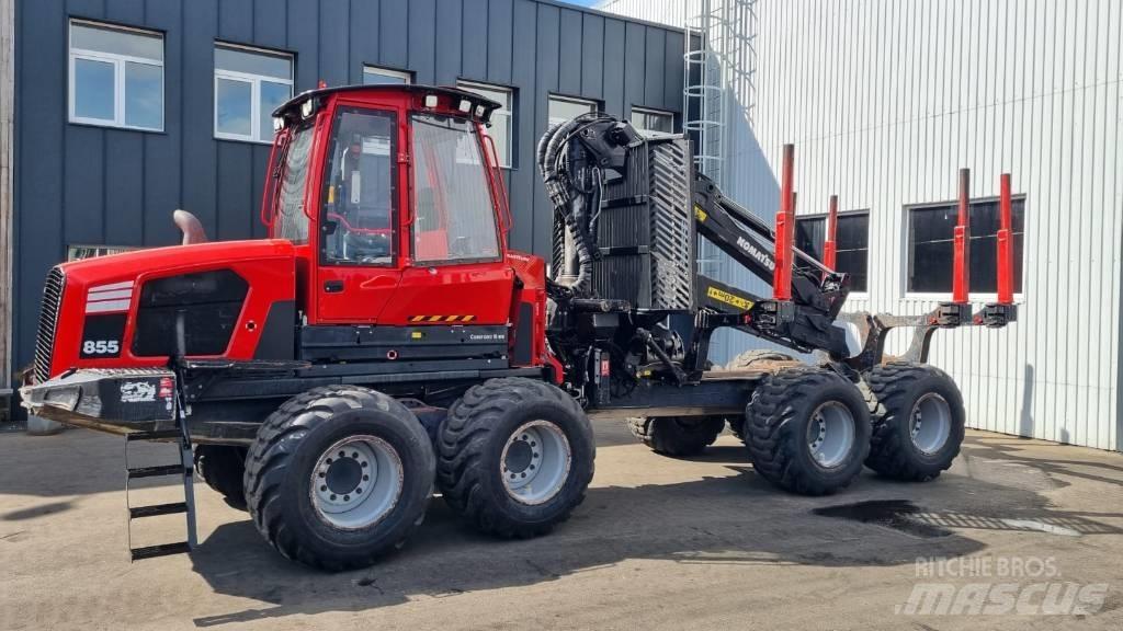 Komatsu 855 Naudoti miškovežiai (Forvarderiai)