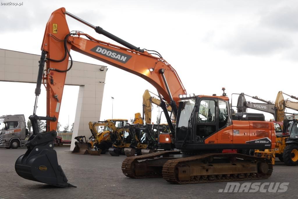 Doosan DX 255 LC-7 Vikšriniai ekskavatoriai