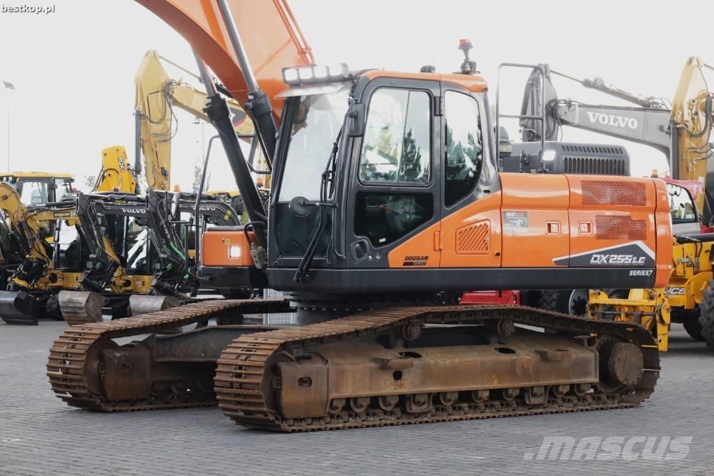 Doosan DX 255 LC-7 Vikšriniai ekskavatoriai