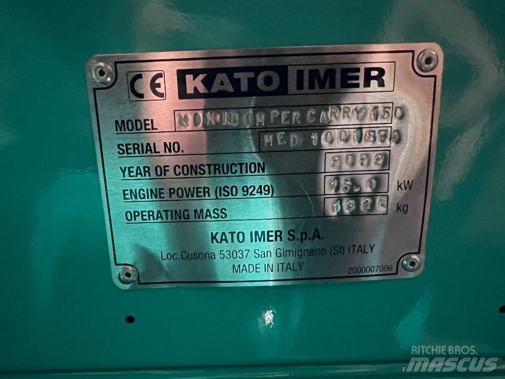 Imer Carry 150 Vikšrinė savivartė technika