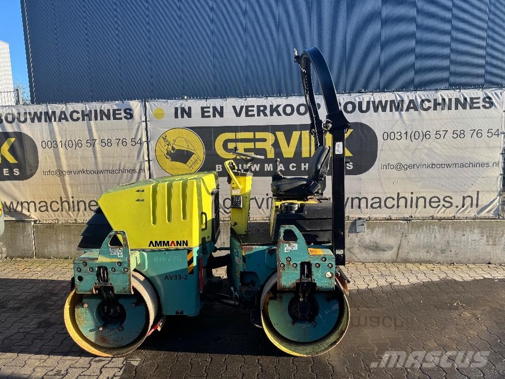 Ammann AV 33-2 Porinių būgnų volai