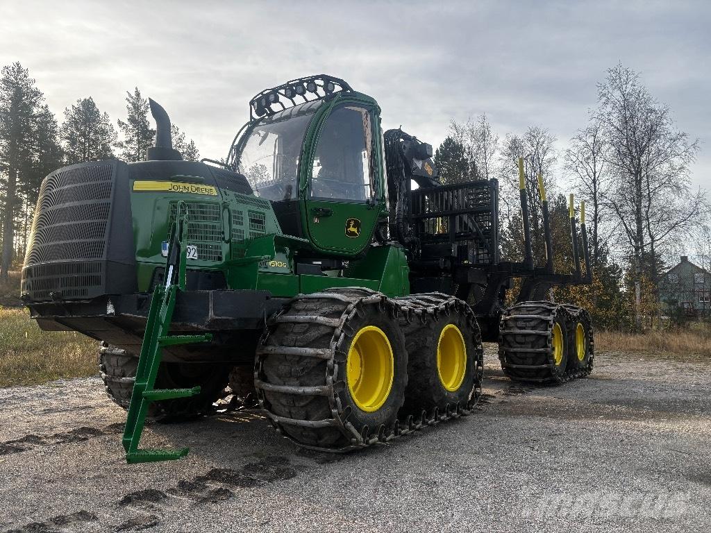 John Deere 1510G Naudoti miškovežiai (Forvarderiai)