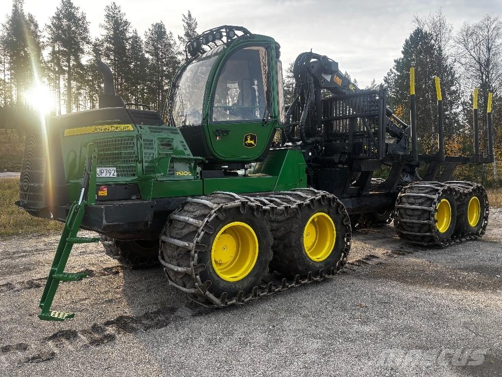 John Deere 1510G Naudoti miškovežiai (Forvarderiai)