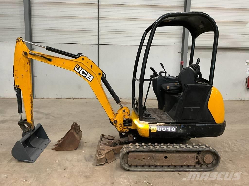 JCB 8018 Mini ekskavatoriai < 7 t