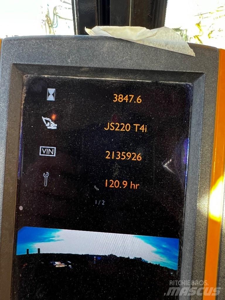 JCB JS 220 N LC Vikšriniai ekskavatoriai