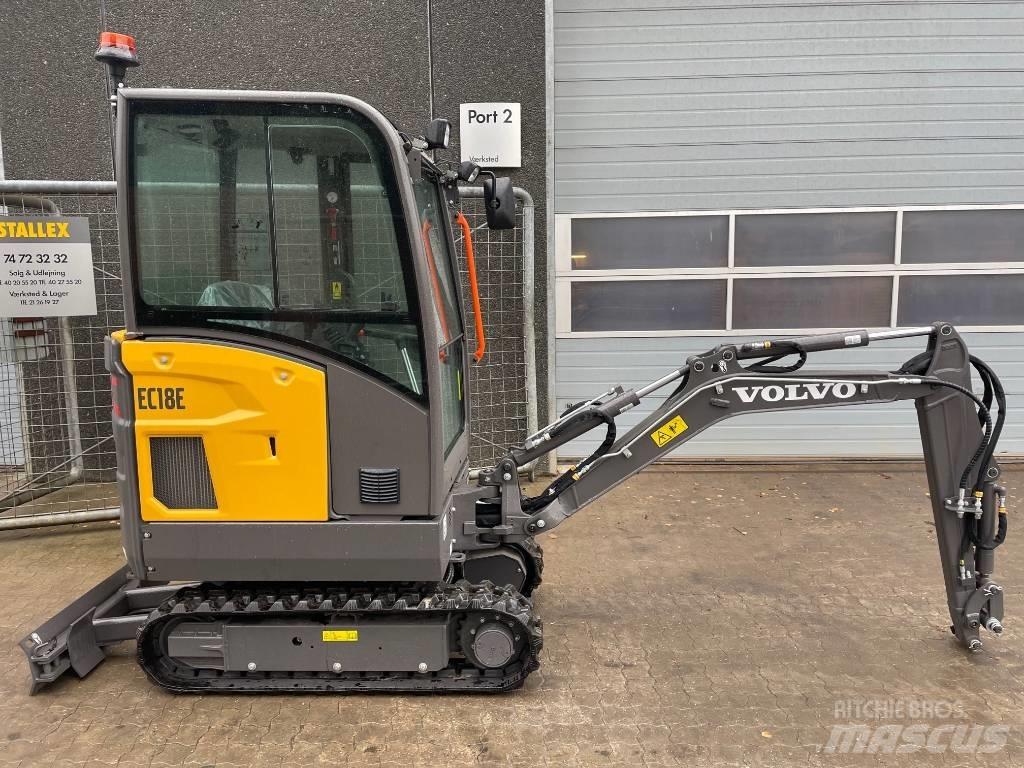 Volvo EC18E Mini ekskavatoriai < 7 t