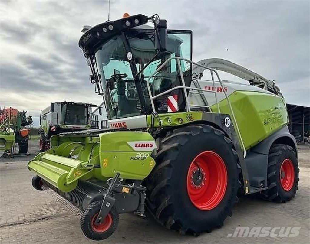 CLAAS Jaguar 970 Pašarų ruošimo technika