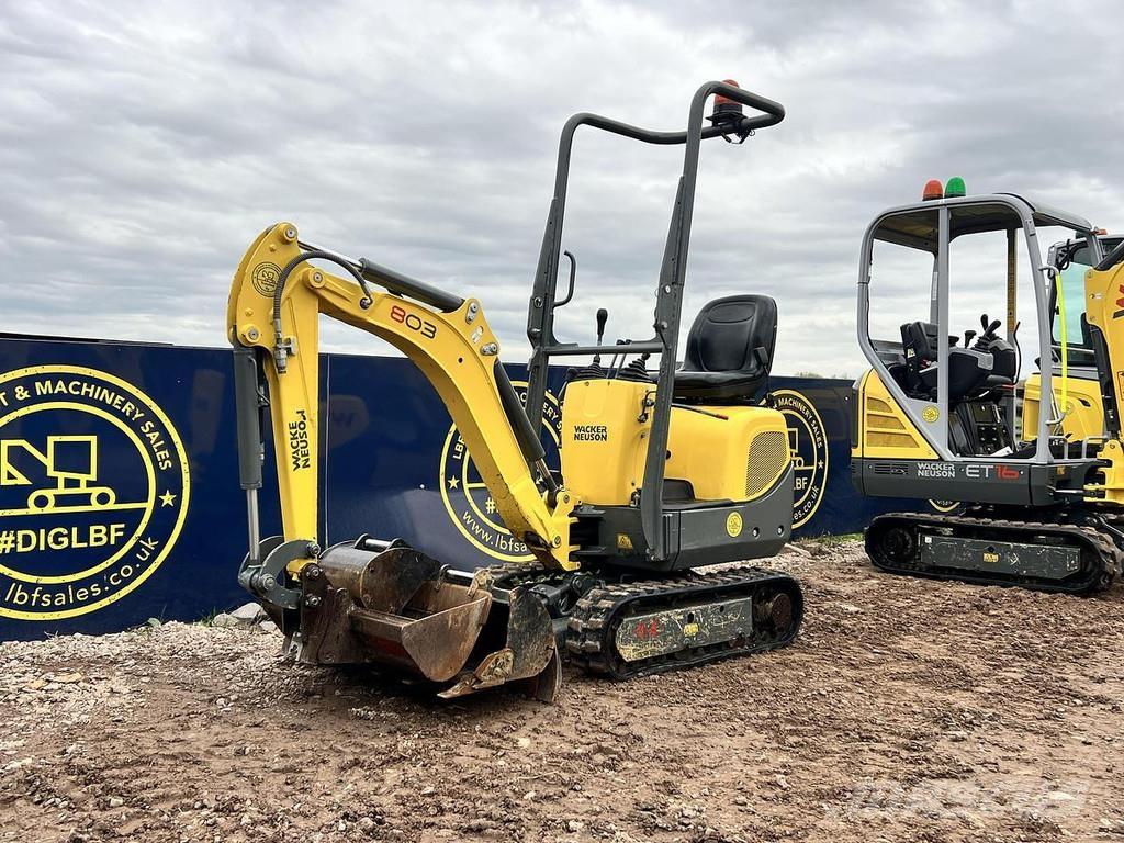 Wacker Neuson 803 Specialūs ekskavatoriai