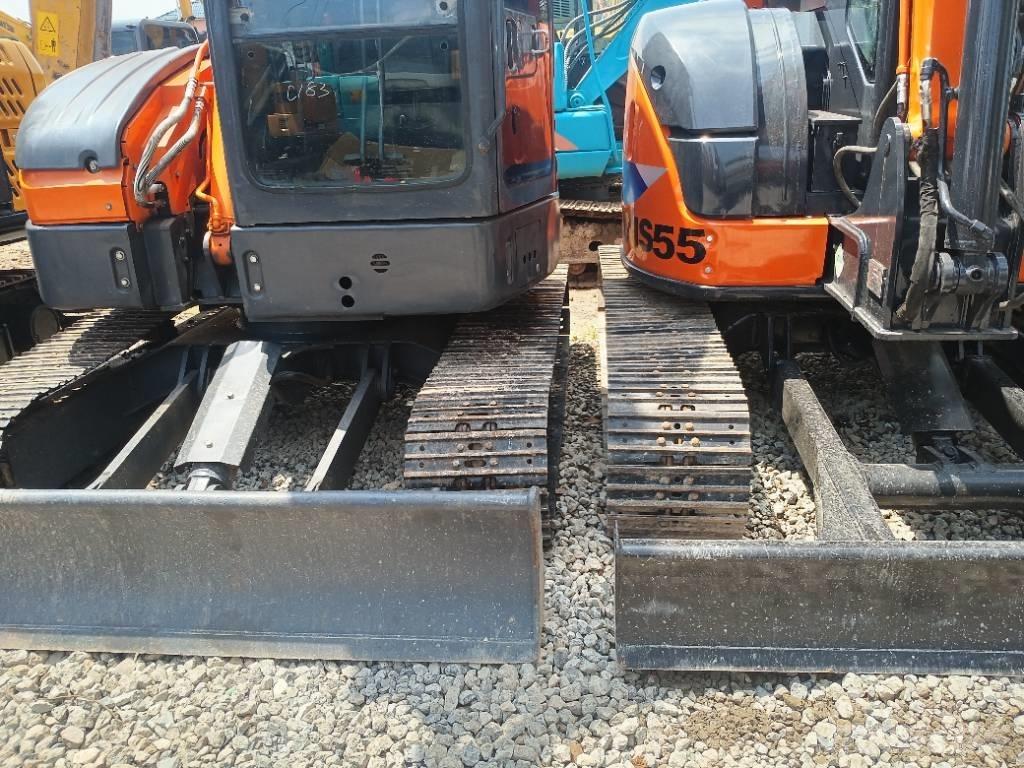 Hitachi ZX55 Mini ekskavatoriai < 7 t