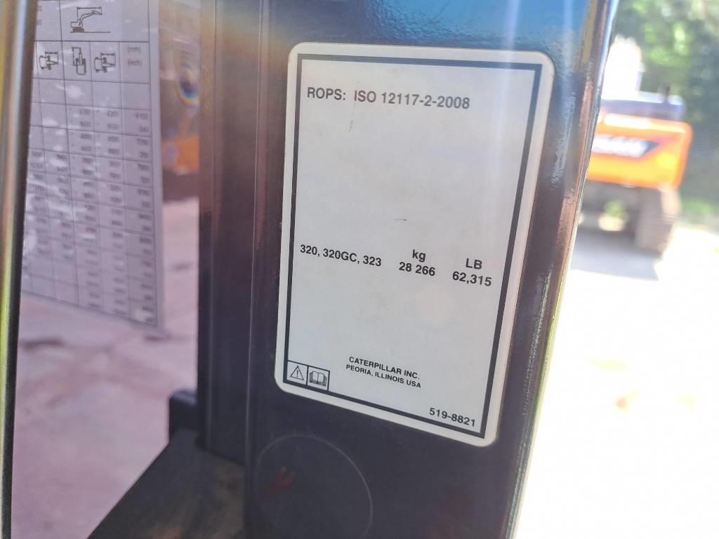 CAT 320NG Vikšriniai ekskavatoriai