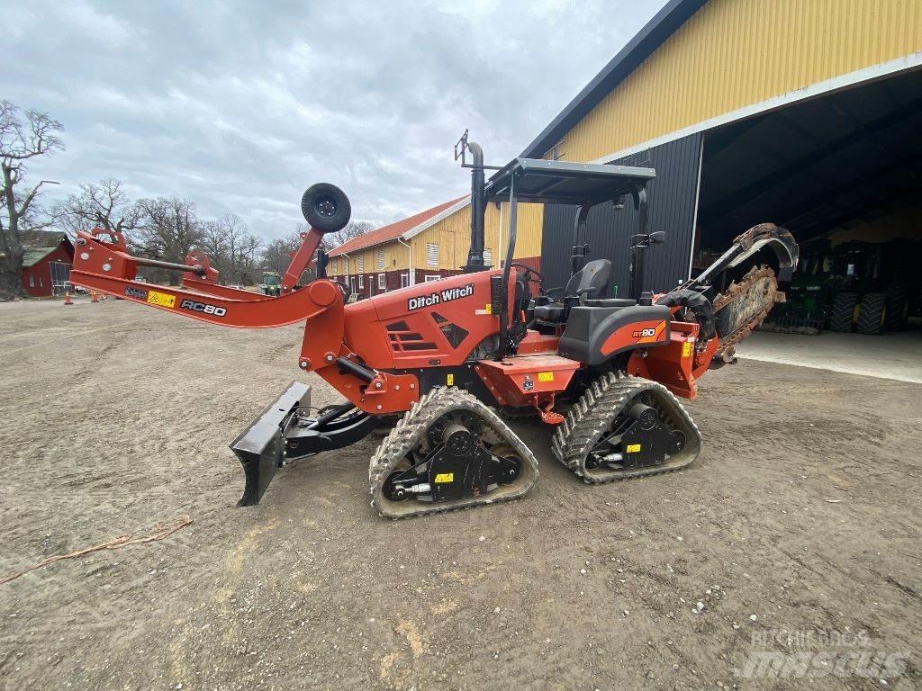 Ditch Witch RT 80 Specialūs ekskavatoriai