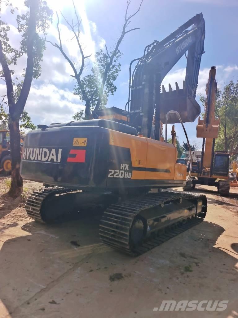 Hyundai HX220HD Vikšriniai ekskavatoriai