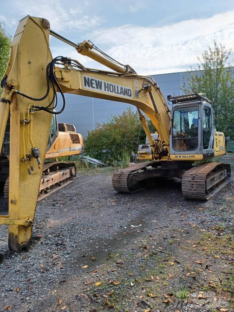 New Holland E 215 B Vikšriniai ekskavatoriai