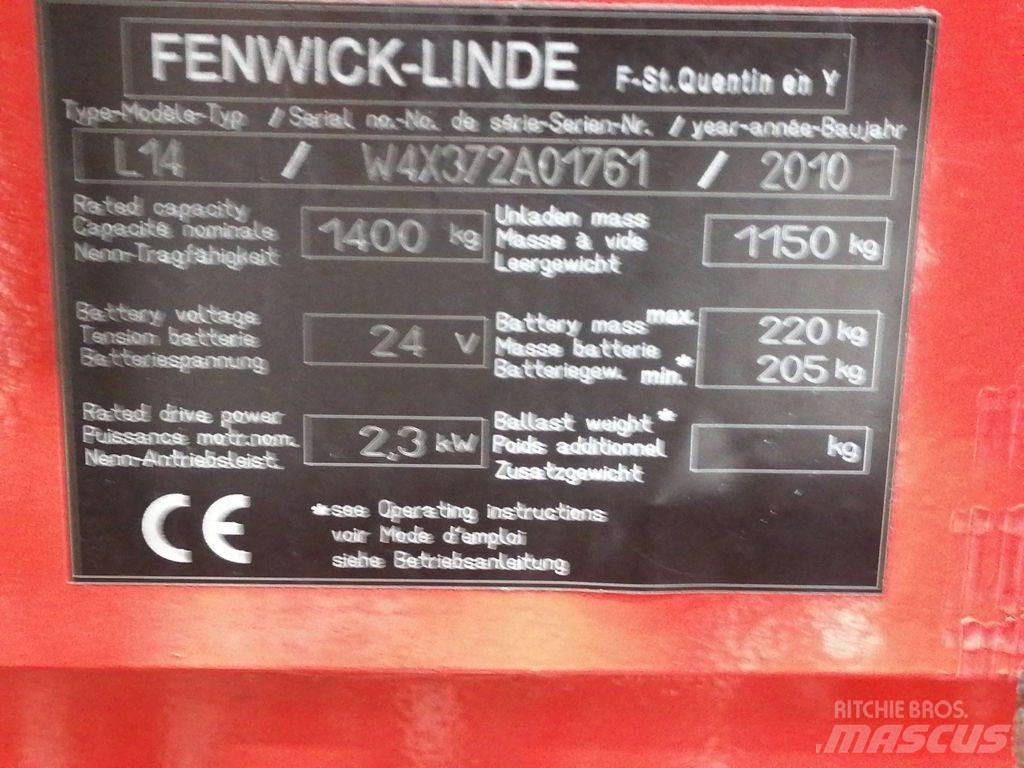 Linde L14 Rankiniai vėžimėliai