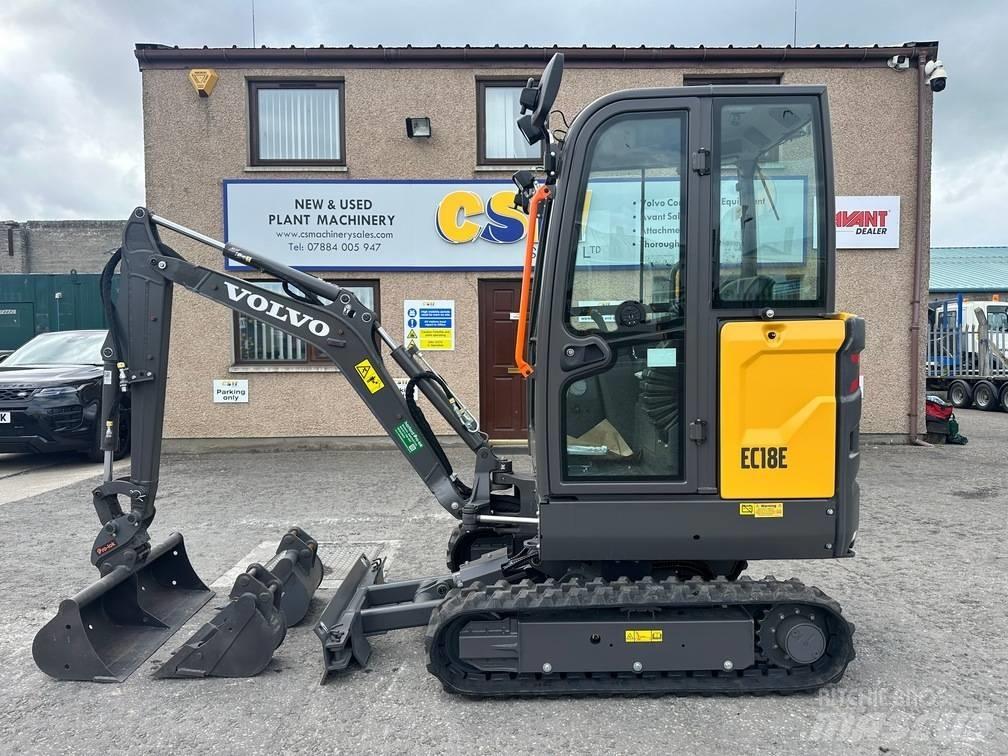 Volvo EC 18 E Mini ekskavatoriai < 7 t