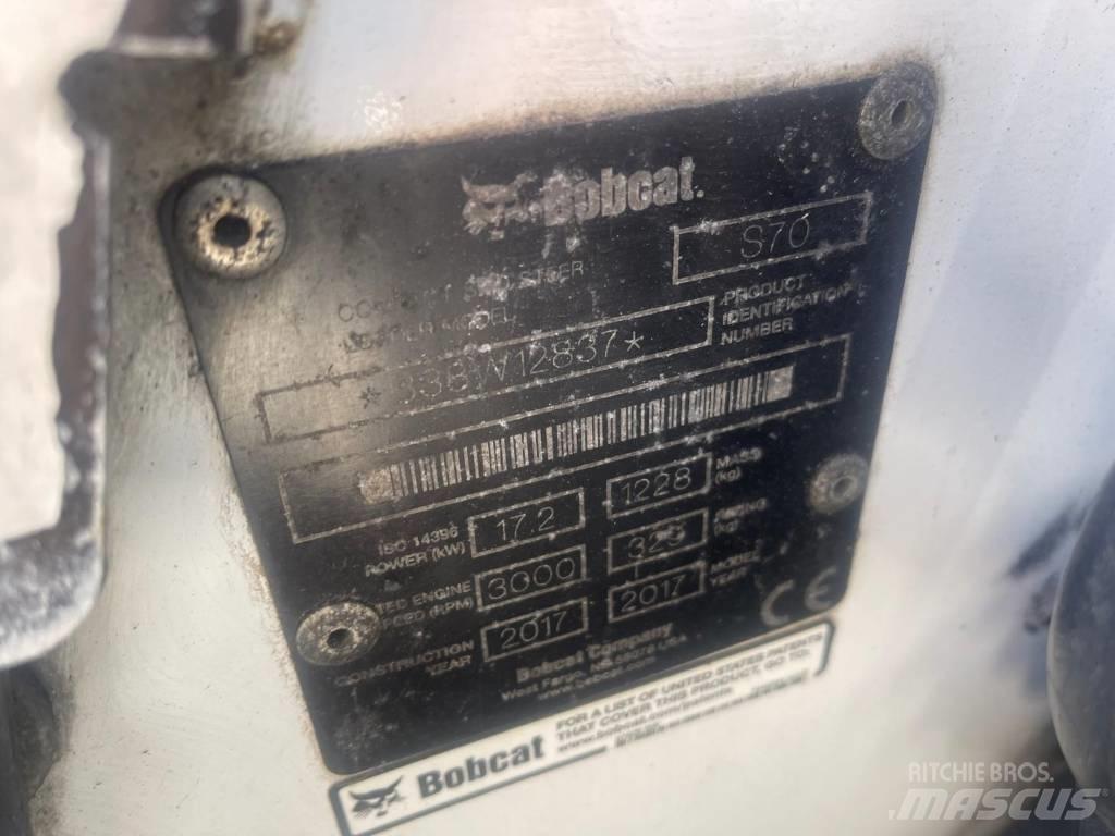 Bobcat S 70 Krautuvai su šoniniu pasukimu