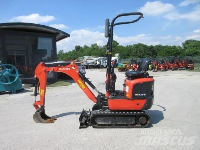 Kubota K008-5 Mini ekskavatoriai < 7 t