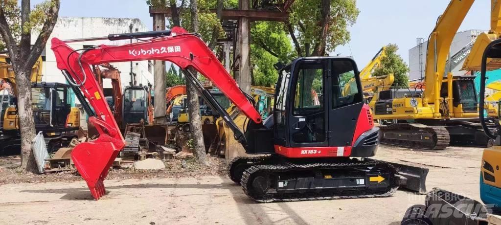 Kubota KX 183 Vidutinės galios ekskavatoriai 7-12 t
